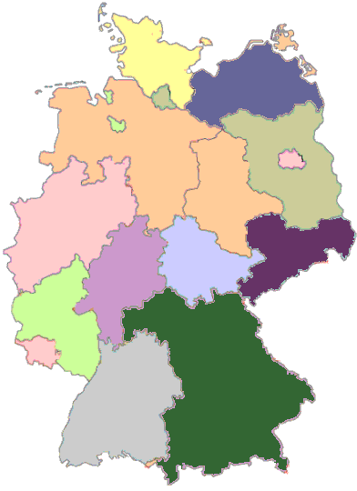 Wanderregionen