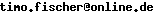 Kontakt per E-Mail